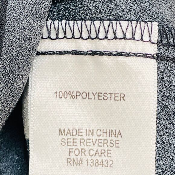 ModCloth Black White It's a Wrap Polka Dot Ruffled A-Line Skirt Size 2 NWT - Picture 7 of 10